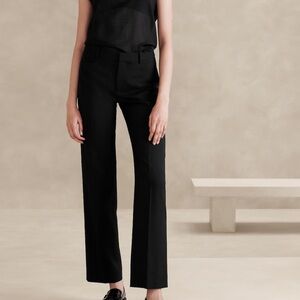 Banana Republic Siena Straight Italian Wool Pants